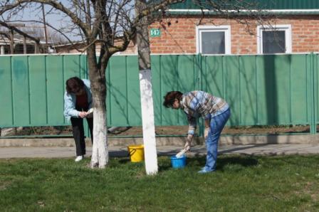 В рамках Всекубанского двухмесячного субботника...
